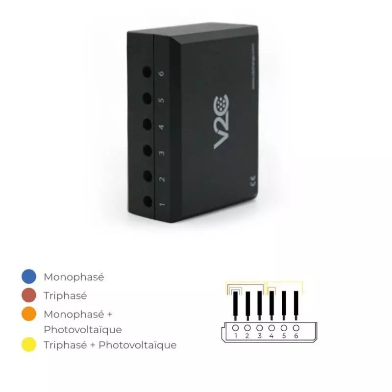 Borne Trydan 22kw Avec Gestion d'énergie incluse et Câble attaché de 5M