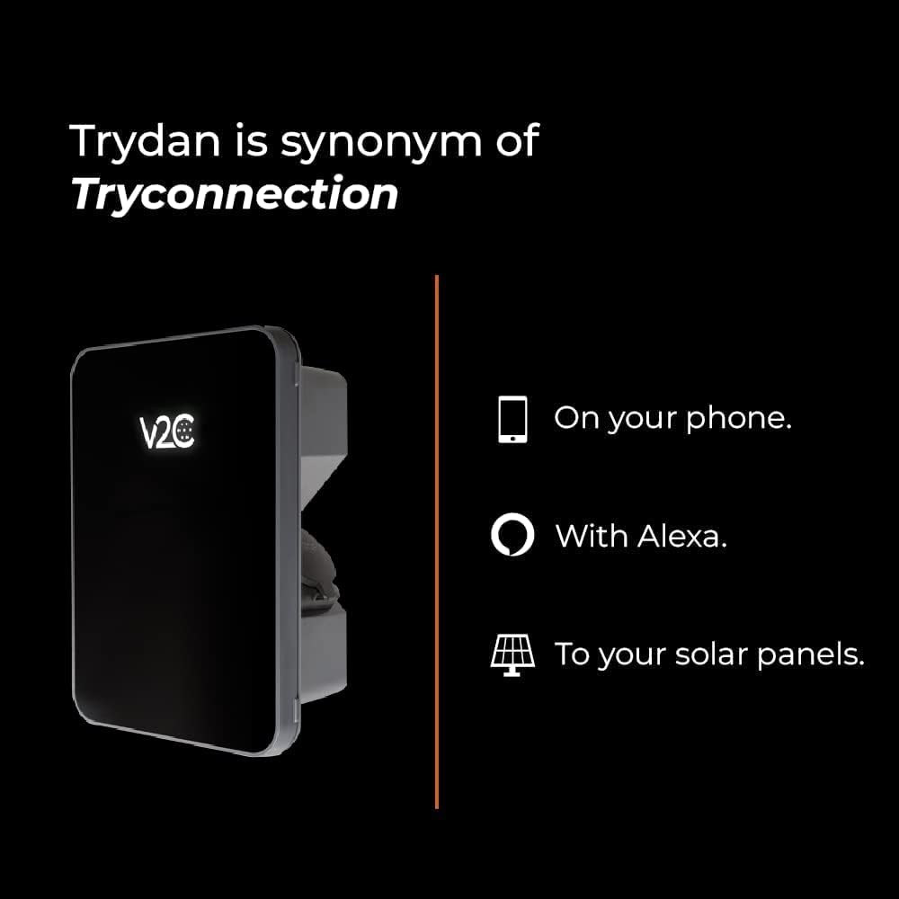 Borne Trydan 22kw Avec Gestion d'énergie incluse et Câble attaché de 5M