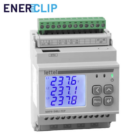 Centrale de mesure multi-circuits – Modbus TCP/IP – Sorties relais